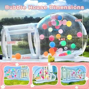 Ballons gonflables chauffants <span class=keywords><strong>de</strong></span> <span class=keywords><strong>tente</strong></span> <span class=keywords><strong>de</strong></span> bulle <span class=keywords><strong>de</strong></span> PVC Oxford dômes gonflables - Product Image 2