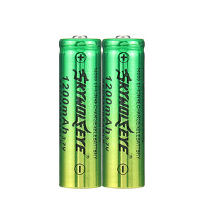 Skywolfeye 14500 Lithium Ion <b>Battery</b> 1200mAh <b>3.7V</b> Rechargeable For Flashlight - Product Image 1