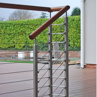 Systèmes de balustrades extérieures en acier inoxydable SS304 pour escaliers, terrasses, balcons et ponts - Garde-corps à câbles de haute qualité, moderne, résistant à la rouille et à l'eau