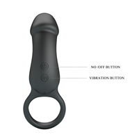 Pretty Love USB carga silicona parejas vibrador largo tiempo retraso pene anillo consolador forma exclusiva para masturbadores masculinos
