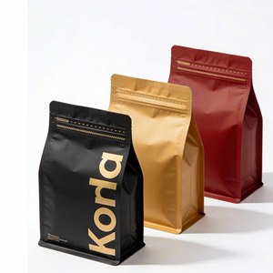 Bolsa de Papel Kraft Reciclable y Compostable Personalizada, Empaque Ecológico para Alimentos con Cierre Hermético - Product Image 1