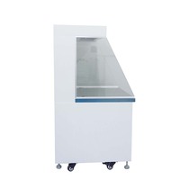 Lemari Aliran Udara Laminar dengan Filter HEPA Horizontal Kelas 100, Lampu UV Efisiensi Tinggi, Meja Kerja Bersih untuk Laboratorium Cleanroom