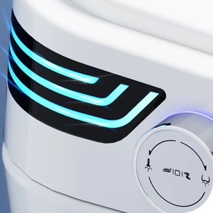 Inodoro Inteligente Completamente Automático con Bidé, Tanque de Agua, Taza de Cerámica, WC Inteligente con Lámpara Nocturna - Product Image 3