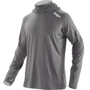 Camiseta de Pesca con Protección Solar UPF 50+, de Secado Rápido y Transpirable, con Cremallera Completa y Capucha, Ropa de Pesca - Product Image 5