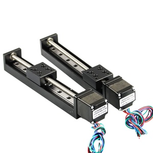 28 Mét NEMA 11 Động Cơ Bước Với Bóng Vít Với Tuyến Tính Hướng Dẫn Đường Sắt Cho Máy CNC - Product Image 1