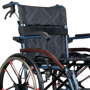 Fauteuil roulant manuel portable en alliage d'aluminium, pliable et léger, adapté aux personnes âgées et aux personnes handicapées pour une utilisation manuelle. - Product Image 4