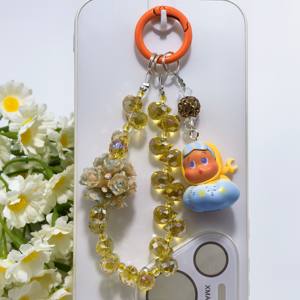 Kit Charm Fai-da-te Autentico 'Goodnight Starry Sky': Cristallo Ortensia, Perline Fragola e Graziosi Elementi Decorativi per Telefono/Borsa - Product Image 5