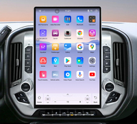 Sistema de Navegación Inteligente para Automóvil Android Tesla de 15.6 Pulgadas Krando para Chevrolet Silverado GMC Sierra 2013-2020, Pantalla Táctil, GPS, DSP, Estéreo