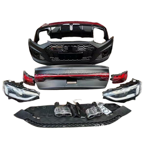 Venta al por mayor directamente instalado nuevo parachoques delantero y trasero faros capó para Audi <span class=keywords><strong>A4</strong></span> S4 Actualización de coche deportivo estado usado - Product Image 3