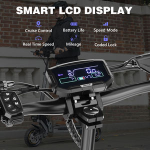 Popular IENYRID S1 Foldable Adult E-Scooter 10-Inch Electrico Trottinette Electrique with High Power Smart Electronic Type - Product Image 6