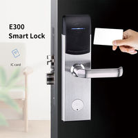 Sistema de Software de Gestión Hotelera Gratuito, Cerradura Electrónica Inteligente para Puerta de Hotel con Tarjeta RFID de Acero Inoxidable 304