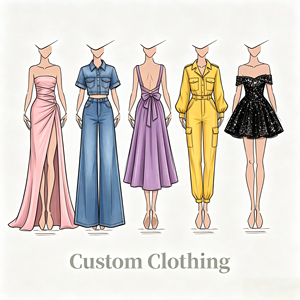 Custom Women's Clothing Private Label Manufacturer OEM ODM Fashion Apparel Supplier Low MOQ