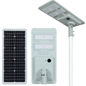 ไฟถนนโซลาร์เซลล์ 150W LED ตัวเรือนอะลูมิเนียมอัลลอยด์ แผงโซลาร์เซลล์โพลีซิลิคอน ติดผนังภายนอก รับประกัน 5 ปี DC 60V - Product Image 1