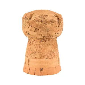 TIANLEICORK-tapón de corcho de barra superior de madera, botella de tapón de corcho cónico de vino, tapa de cierre de tubo de Bambú