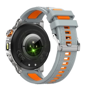 Montre connectée étanche pour hommes AK93 IP68, tracker d'activité avec moniteur de fréquence cardiaque, de pression artérielle et de SpO2, plus de 100 modes sportifs - Product Image 4