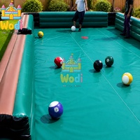 Juego Inflable de Tiro al Baloncesto WODI de Grado Comercial, 0.55mm PVC, Desafío de Tiro, Juego de Teeball para Niños y Adultos