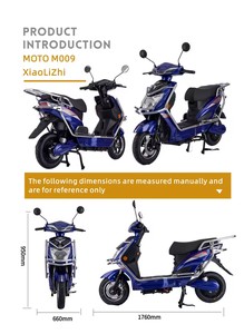 Trottinette électrique de 60V à 1000W pour moto électrique, trottinette électrique de haute puissance, pratique, livraison rapide de nourriture, vente directe d'usine - Product Image 5