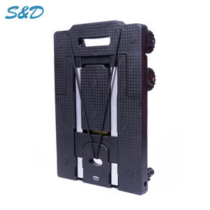 150Kg Zware Compact Platform Lichtgewicht Draagbare Flatbed 7 Wielen Dolly Vouwen Winkelen Bagage Hand Trolley Winkelwagen Truck - Product Image 3