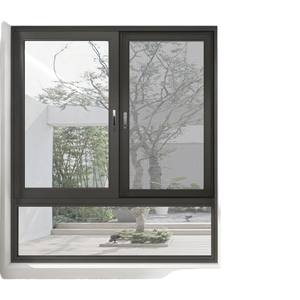 Ventana Corredera de Aluminio con Vidrio Templado, Diseño de Rejillas, Resistente a la Humedad, Insonorizada, Ventana Corredera de Aluminio con Doble Acristalamiento - Product Image 5