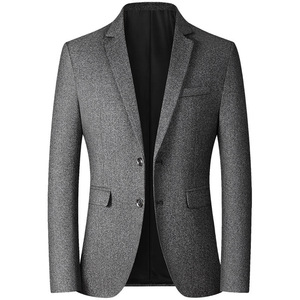 <span class=keywords><strong>Blazer</strong></span> da <span class=keywords><strong>Uomo</strong></span> di Alta Qualità Taglie Forti, Giacche Eleganti alla Moda per <span class=keywords><strong>Uomo</strong></span>, <span class=keywords><strong>Blazer</strong></span> Casual a 2 Bottoni - Product Image 2