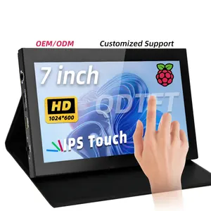 1024*600 จอแสดงผล LCD 7 ''TFT LCD หน้าจอสัมผัส 7 นิ้ว IPS LCD โมดูลสําหรับ Raspberry Pi