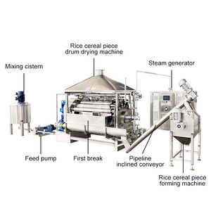 เครื่องทำเกล็ดข้าวโอ๊ตมหาสมุทรเครื่องทำผงโภชนาการสำหรับเด็กทารกสายการผลิตธัญพืชข้าว - Product Image 2