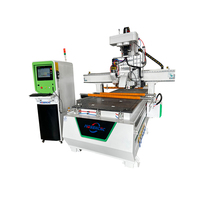 Router CNC para Madera Jinan Mosencnc 1325 9Kw ATC+Saw, Controlador Syntec LNC, Alta Velocidad y Eficiencia en Grabado, Corte y Fresado de Madera y Metal