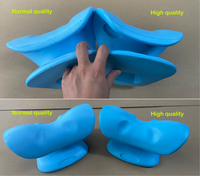Oreiller de relaxation pour le cou et les épaules, dispositif de traction cervicale pour l'alignement de la colonne vertébrale, soulagement de la douleur musculaire et relaxation du cou