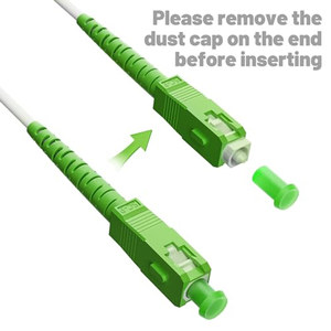 OEM ODM 20FT SC/APC zu SC/APC <span class=keywords><strong>Glasfaser</strong></span>-Internetkabel, gepanzertes Singlemode-Patchkabel mit Koppler, <span class=keywords><strong>Glasfaser</strong></span>-Jumperkabel für - Product Image 5
