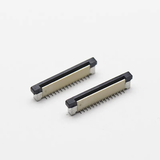 Free Samples FPC FFC 0.5Mm Pitch Socket Type 15P 16P 17P Fpc Connector Wire to Board Connector Dip Smd Type ZIF Connectors