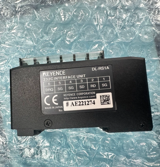KEYENCE DL-RS1A RS-232C Communication Unit 38.4kbps D-bus Gateway for DL Series Sensor Amplifiers DL RS1A
