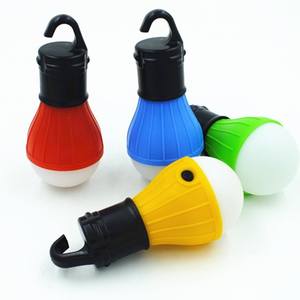 Mini lampe de camping LED avec crochet, ampoule 3 LED, lumière de nuit extérieure pour les vendeurs de rue et le camping, origine Zhejiang - Product Image 1