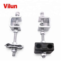 Accessoires d'alimentation aérienne réglables Vilun Pince à plomb vers le bas pour câble ADSS OPGW au pôle et à la tour