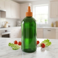 Vente directe usine – Bouteille Graza 500ml 750ml, bouteille souple en plastique mat personnalisée avec bouchon verseur pour huile d'olive et beurre de cacahuète, certifiée FDA