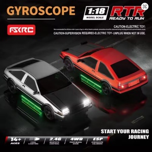 HB SJY-RP1801-RP1809 Coche RC de Derrape 4x4, Juguete RC de Carreras con Giroscopio, Simulación EPS y Lámpara de Volteo para Niños, Escala 1/18 - Product Image 4