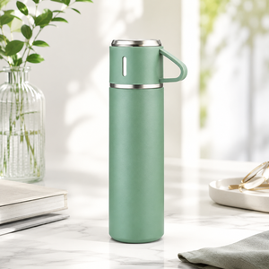 Back to School Gift Set Stainless Steel Insulated <b>Thermos</b> Vacuum Flask Mug Tumbler 3 Lids Large Capacity Eco-Friendly Portable - Product Image 2