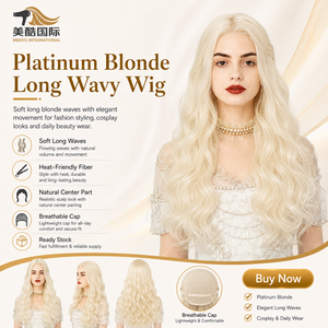 <span class=keywords><strong>Pelucas</strong></span> Largas con Ondas Profundas para <span class=keywords><strong>Mujer</strong></span>, Stock de Fábrica, para Fiestas, Cosplay, Uso Diario <span class=keywords><strong>Pelucas</strong></span> de malla de seda sintética de alta temperatura con raya central, multicolor, 180% de densidad - Product Image 1