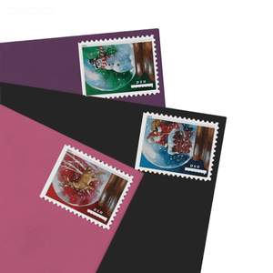 Vente en gros <span class=keywords><strong>de</strong></span> timbres-poste très demandés, lot <span class=keywords><strong>de</strong></span> 100 timbres pour lettres, thème Noël 2017, stock local aux États-Unis - Product Image 6