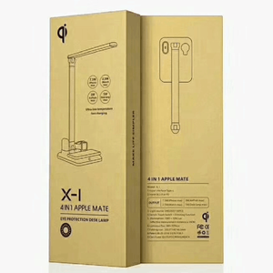 Base de <span class=keywords><strong>Carga</strong></span> Rápida de <span class=keywords><strong>20W</strong></span>, Lámpara de Escritorio LED, Protección Ocular, Estación de <span class=keywords><strong>Carga</strong></span> Inalámbrica para Teléfono, Reloj y Auriculares - Product Image 6