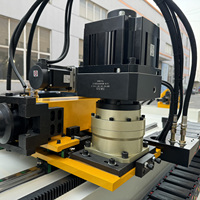 Industrielle Automatische CNC-Hydraulische Aluminium-, Edelstahl- und Kohlenstoffstahl-Vierkantrohr-Biegemaschine mit Dornbiegevorrichtung CE-Zertifiziert