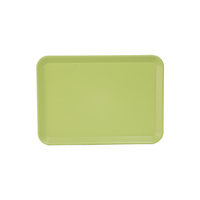 Service de table personnalisé, assiettes en plastique réutilisables rectangulaires