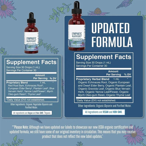Gotas Líquidas para la Limpieza del Sistema Linfático, Mezcla Herbal de Apoyo a la Desintoxicación Linfática, Líquido Oral con Corteza de Raíz Roja, Equinácea y Baya del Saúco - Product Image 4