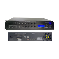 Amplificateur de diffusion audio intégré professionnel 6 zones (CH1-CH6) – Amplificateur de volume à contrôle de zone indépendant