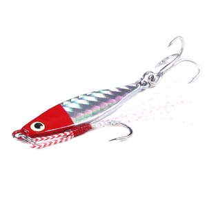 1 Pezzo Esche Artificiali in Metallo per Pesca, Jigging in Lega di Piombo con Occhi 3D Riflettenti, Esche Dure Wobbler per Fiume e Mare 7g-20g - Product Image 2