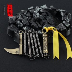 Accessoires de jeu d'anime Ninja, accessoires de cosplay, artisanat tout en métal, modè<span class=keywords><strong>les</strong></span> d'armes, cadeaux pour garçons, ornements Kunai, objets de collection hors de circulation - Product Image 6