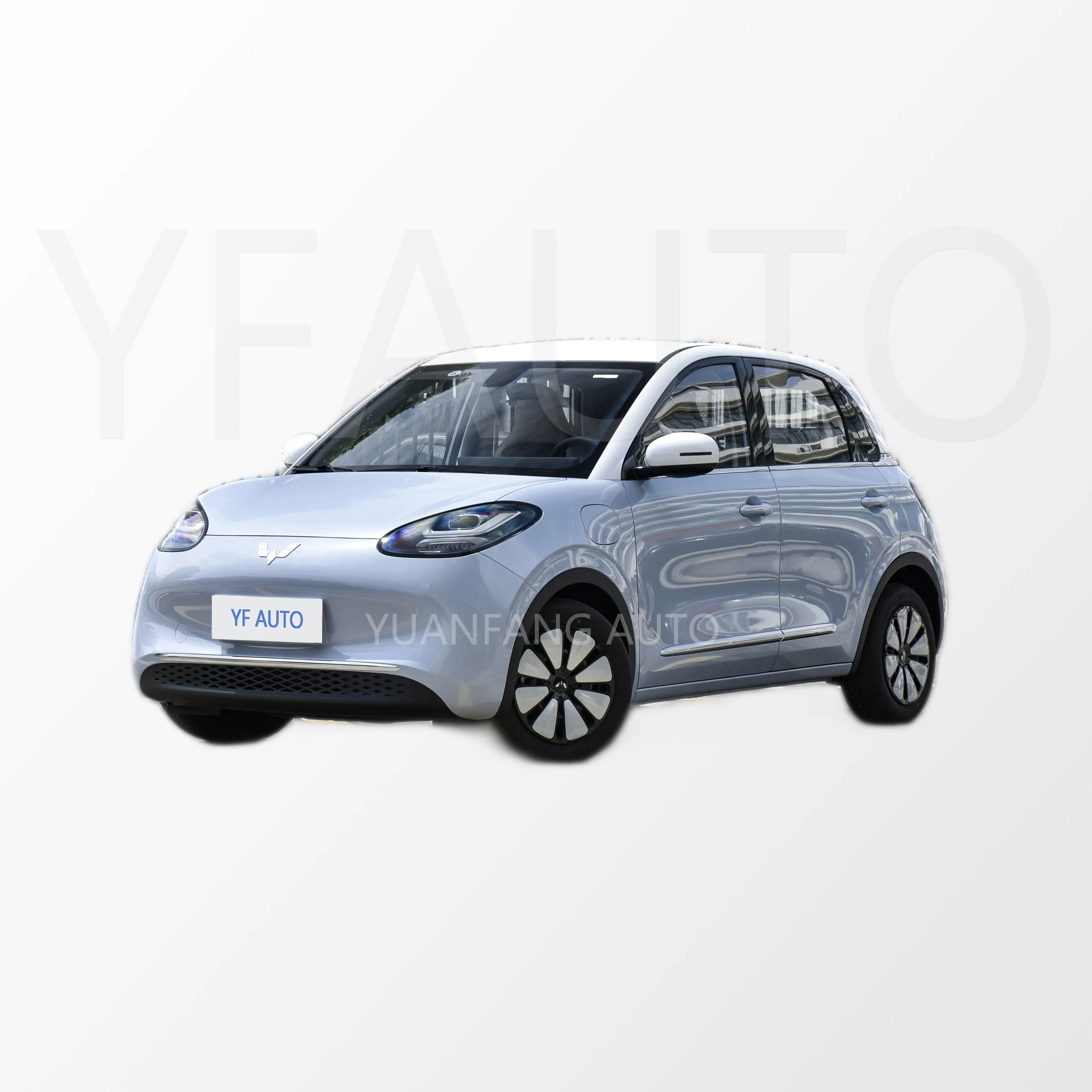 Elektrische Auto Ev Auto 2023 Hete Verkoop Gloednieuwe Lancering Wuling Bingo 333Km Mini Puur Voor Meisje Ons Led Licht Leer Enkele Fiat 500