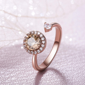 Anillo giratorio ajustable para mujer, sortija para la ansiedad para adolescentes, sortija antiestrés discreto para aliviar el dolor - Product Image 3