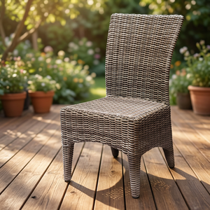 Chaise latérale en osier de haute qualité, chaise latérale zan au design moderne simple et élégant de Cirebon West Java indonésie - Product Image 2