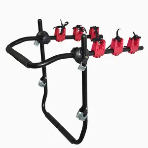 Hot sale Leader Accessories Hitch Mounted 4 Bike Rack Bicycle Carrier Racks Foldable Rack for Cars