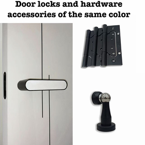 Porte intérieure moderne moulée <span class=keywords><strong>CPL</strong></span> Meibayin, Fournisseur direct d'usine, Écologique sans peinture, Ouverture latérale, Isolation phonique - Product Image 3